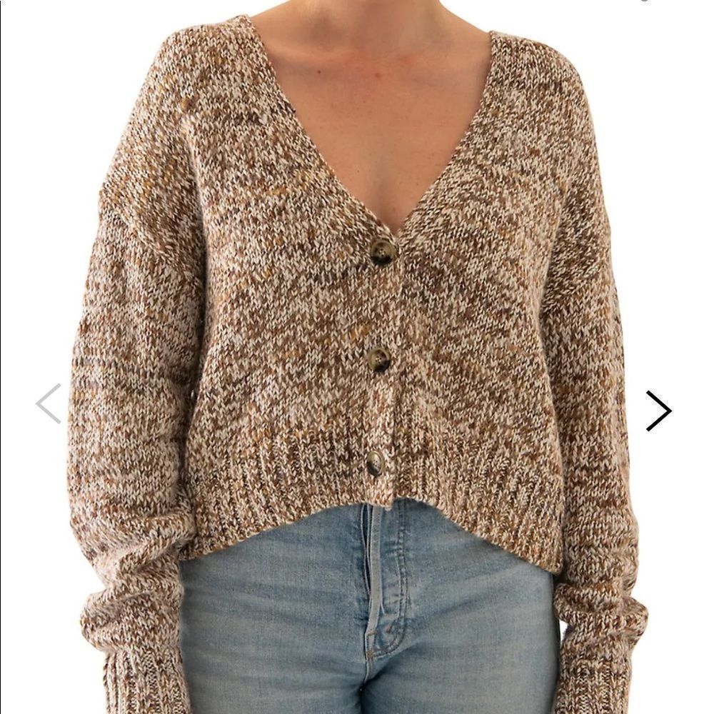 John + Jenn Radley button down sweater large